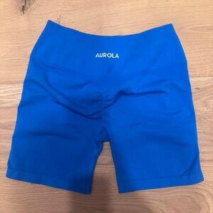 AUROLA Women's Blue Athletic Shorts
